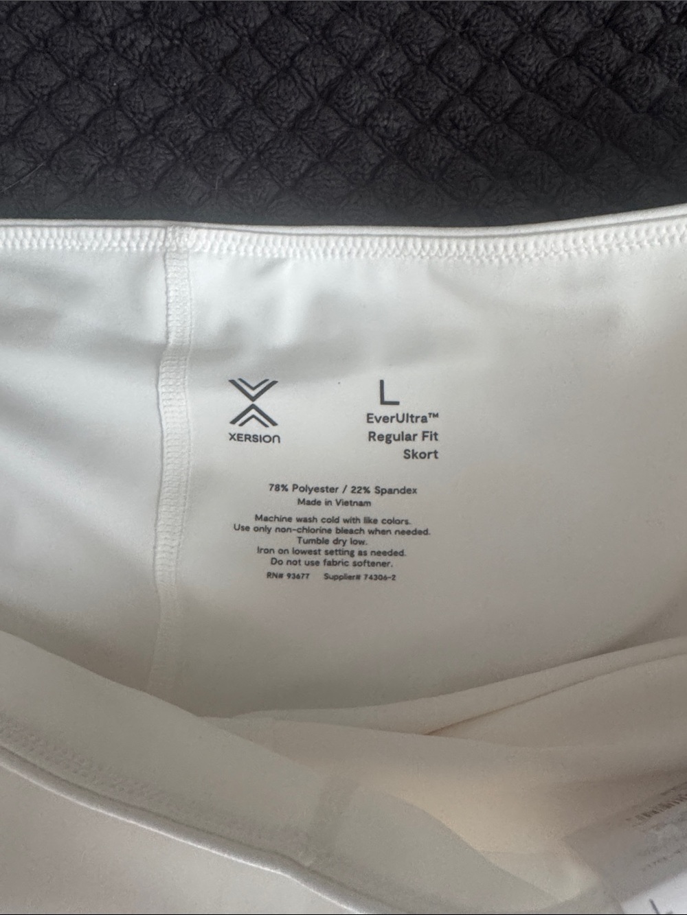 Xersion White Performance Skort - Picture 4 of 5